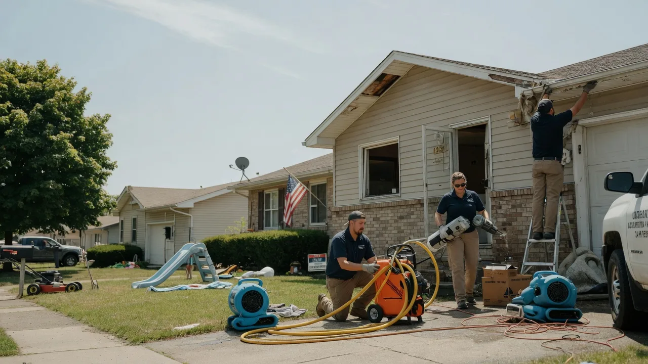 Water Damage Restoration in Fall Creek, WI near me